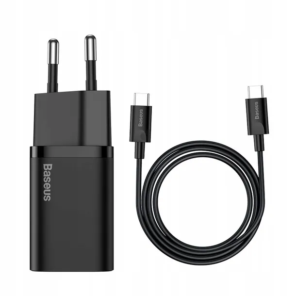baseus-ladowarka-kabel-usb-typ-c-pd-usb-c-qc-25w-stan-nowy-waga-z-opakowaniem-0-109-kg