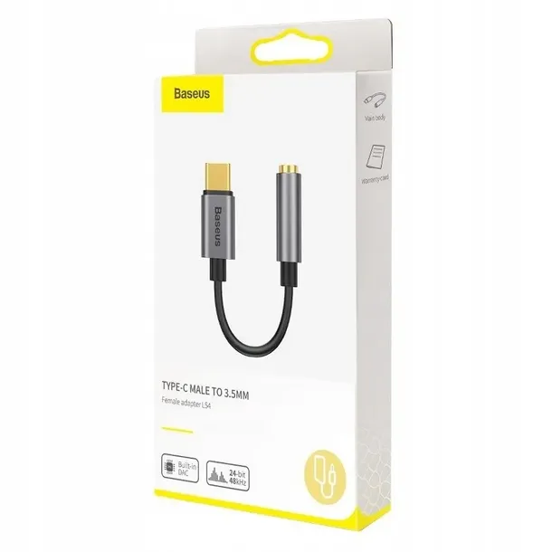 baseus-adapter-aux-audio-usb-c-do-mini-jack-3-5mm-stan-opakowania-oryginalne-stan-nowy