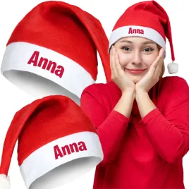 czapka-swietego-mikolaja-z-pomponem-imie-prezent-swieta-mikolajki-dziecka
