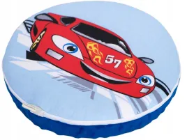 pufa-dla-dziecka-poduszka-siedzisko-czerwone-auto