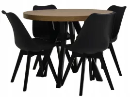 stol-okragly-rozkladany-100x100-200cm-4-krzesla-kubelkowe-z-poduszka