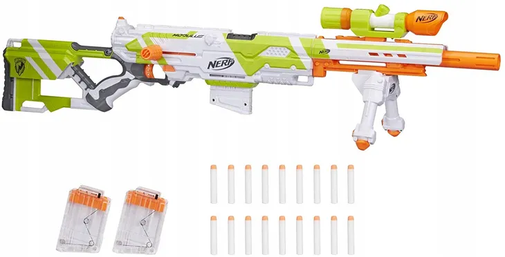 PISTOLET NERF N-STRIKE MODULUS SNAJPERKA LONGSTRIKE CS-6 +