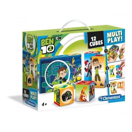 clementoni-disney-ben-10-klocki-puzzle-12el-stan-nowy