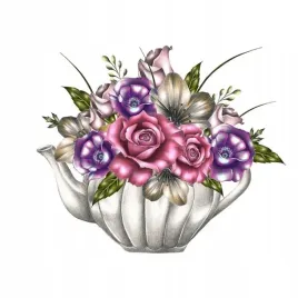 karnet-swarovski-kwadrat-cl0329-kwiaty-w-imbryku