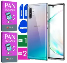 etui-do-samsung-note-10-plus-dopasowane-przezroczyste-szklo-oryginalne