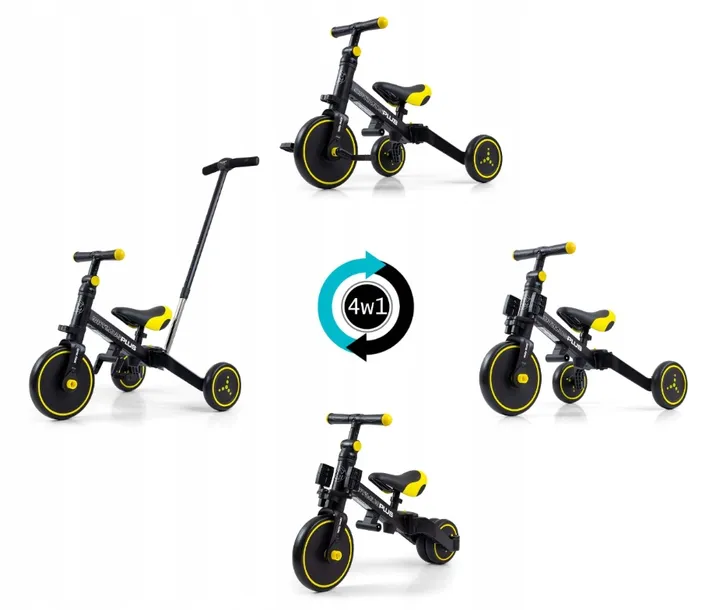 milly-mally-rowerek-4w1-optimus-plus-black-waga-z-opakowaniem-4-3-kg