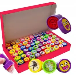 pieczatki-dla-dzieci-stempelki-zwierzak-kolorowe-zestaw-60szt-w094