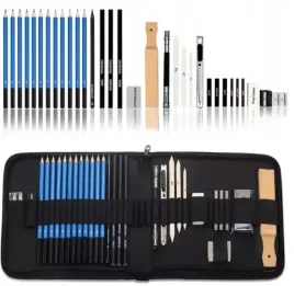 zestaw-do-szkicowania-rysowania-32w1-olowki-w-etui-profesjonalny