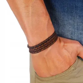 sydney-meska-bransoletka-skorzana-regulowana-rzemien-brazowy-prezent
