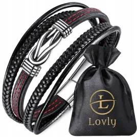 szeroka-czarna-skorzana-bransoletka-meska-stal-nierdzewna-316-l-na-magnes