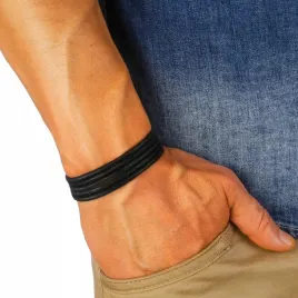 meska-skorzana-bransoletka-z-regulacja-surf-patrol-rzemien-czarny