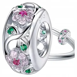 charms-wiosenne-kwiaty-srebro-925-azurowy-listki-liscie-koralik-charms-925