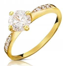 zloty-pierscionek-zareczynowy-585-14k-cyrkonia-r19