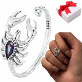 srebrny-pierscionek-skorpion-cyrkonie-regulowany-s925-pudelko