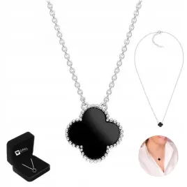 srebrny-naszyjnik-damski-lancuszek-srebro-pr-925-koniczynka-onyks-gratis