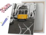 zolty-tramwaj-malowanie-po-numerach
