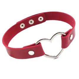 naszyjnik-choker-obroza-czerwona-serce-skorzana-19mm