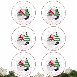 talerzyki-deserowe-sniadaniowe-talerze-swiateczne-altom-winter-friends-21cm