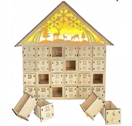 drewniany-kalendarz-adwentowy-domek-led-prezent