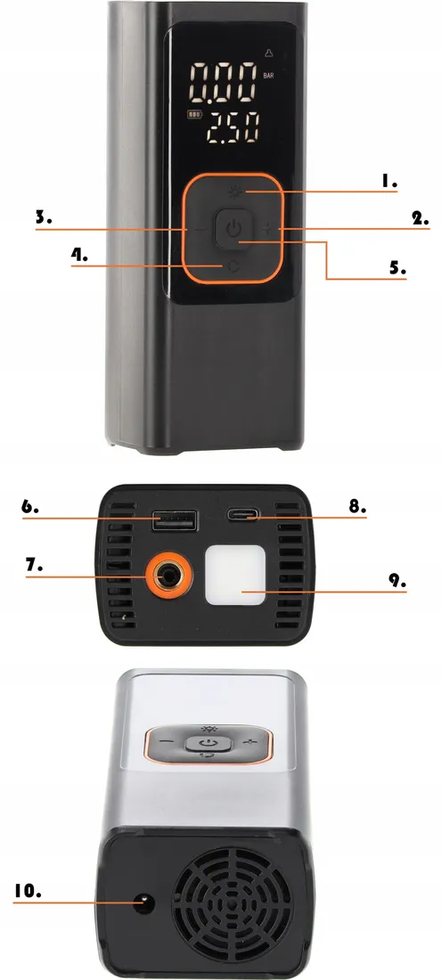 kompresor-samochodowy-pompka-akumulator-przenosna-powerbank-7500mah-usb-c-stan-nowy