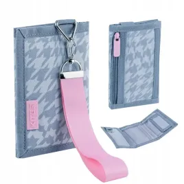 portfel-dzieciecy-na-rzep-dla-dziewczynki-szary-zawieszka-kite