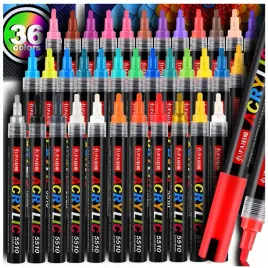 markery-akrylowe-zestaw-36-sztuk-pisaki-flamastry-mazaki-jupai-wodoodporne