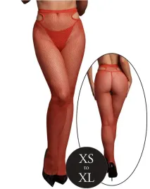 zloto-czerwone-rajstopy-cut-out-tights-z-wcieciem-z-siateczki-typu-kabaret