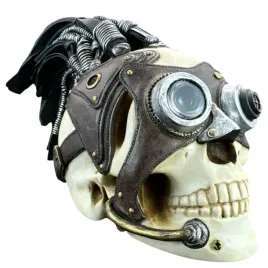 figurka-statuetka-czaszka-czacha-steampunk-kolor-veronese-wu76300va