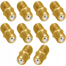 gniazdo-f-f-podwojne-beczka-przejscie-do-laczenia-kabla-ant-gold-cu-10szt