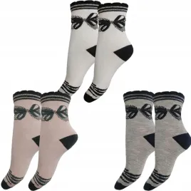 skarpety-skarpetki-dzieciece-kokarda-bawelna-5-6-lat-zestaw-3-par