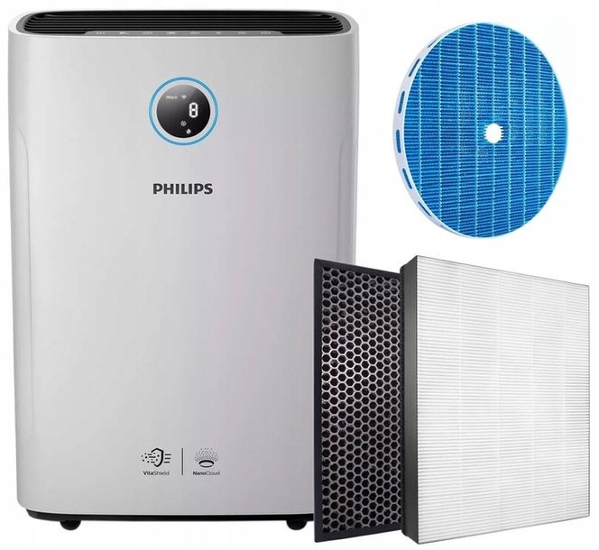 Oczyszczacz i nawilżacz powietrza Philips AC2729/13 35W Filtr 3w1 do 40m2