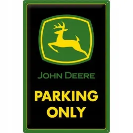 tablica-szyld-john-deere-parking-only-metal-plakat-40x60