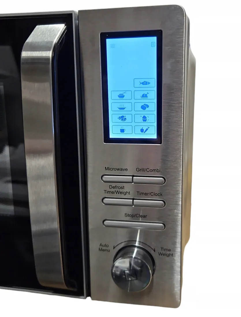 Kuchenka mikrofalowa GRILL 20L 1000W EDEKA INOX P/Z