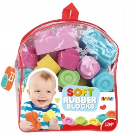 klocki-miekkie-gumowe-23-szt-plecak-rozowy-od-12m-na-prezent