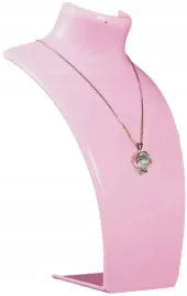 ekspozytor-popiersie-na-lancuszki-naszyjniki-bizuterie-rozowe-rozowy-22-cm