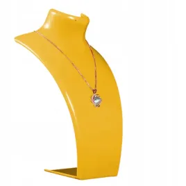 ekspozytor-popiersie-na-lancuszki-naszyjniki-bizuterie-zolte-22-cm