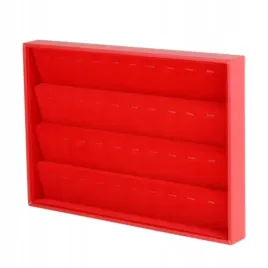ekspozytor-tacka-na-kolczyki-z-haczykami-czerwona