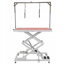 blovi-upper-elektryczny-stol-groomerski-rozowy