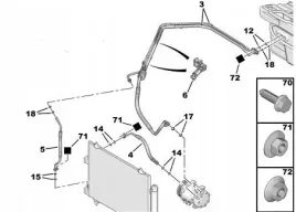 uszczelka-klimatyzacji-peugeot-citroen-psa-6460t8
