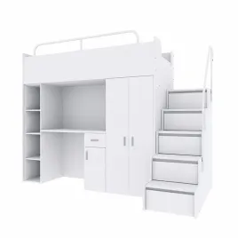 lozko-pietrowe-elen4-mlodziezowe-schody-z-szufladami-biurko-i-regal-bial