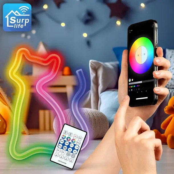 neon-led-rgb-kot-flrn03-pilot-forever-light-glebokosc-produktu-2-cm