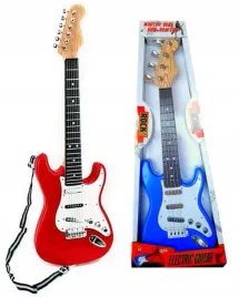 gitara-rockowa-dla-dzieci-gra-struny-instrument