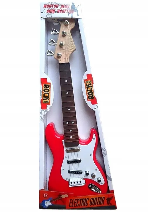 gitara-rockowa-dla-dzieci-gra-struny-instrument