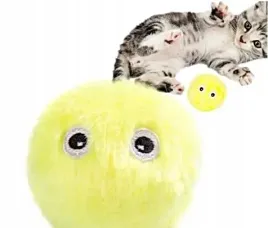 interaktywna-pluszowa-pilka-dla-kota-zabawka-zolta-17-dzwiek-chrabaszcza