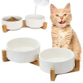 miska-podwojna-dla-kota-miski-ceramiczne-na-stojaku-bambusowym-2x400ml