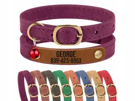 obroza-skorzana-dla-kota-z-grawerem-i-dzwoneczkiem