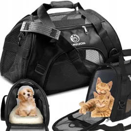 solidny-transporter-dla-kota-psa-krolika-torba-podrozna-dla-zwierzat-czarna