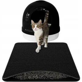 mata-wycieraczka-pod-kuwete-dla-kota-na-zwirek-xxl-podkladka-czarna-60x45