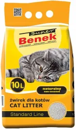 super-benek-naturalny-10l-zwirek-dla-kota-zolty