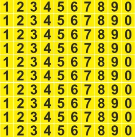 naklejki-na-rozdzielnice-cyfry-zolte-100szt-13mm